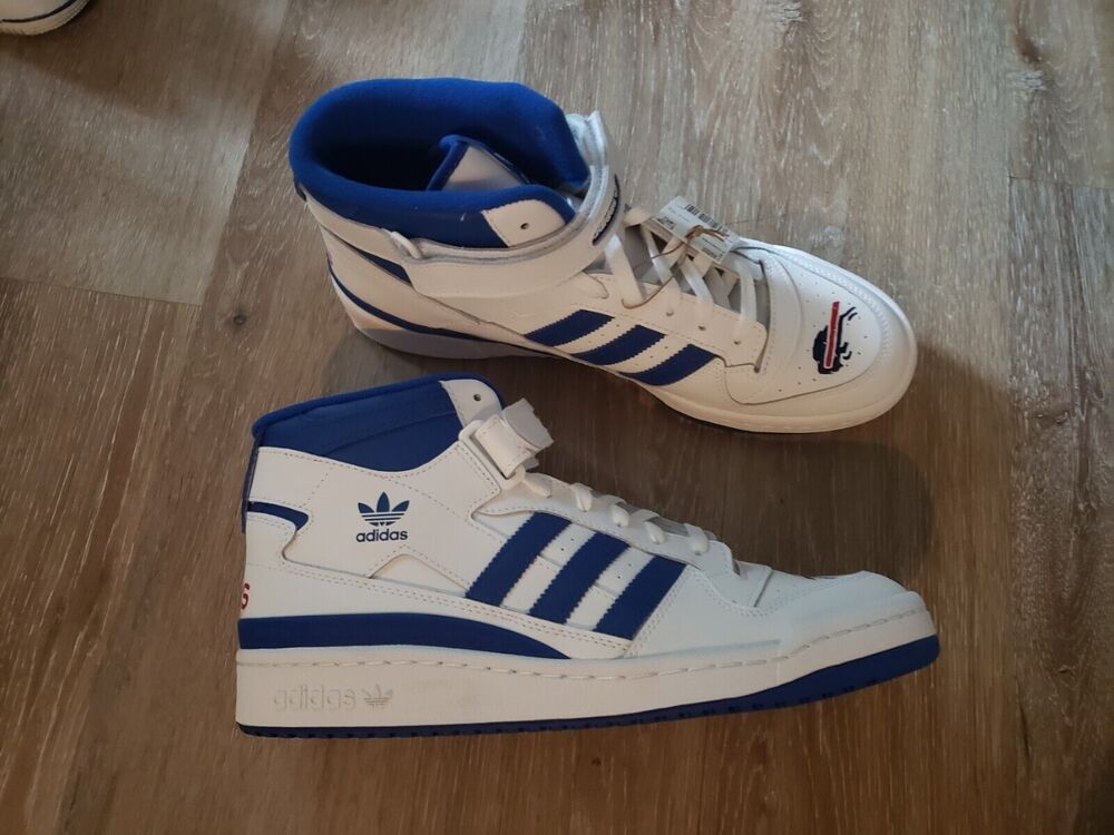 Mens 11 New Buffalo Bills custom Adidas high tops